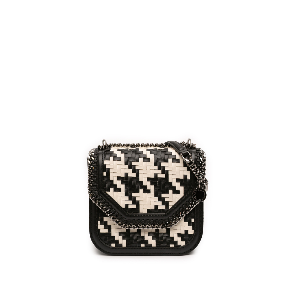 Pre-Loved Stella Mccartney Woven Falabella Box Crossbody